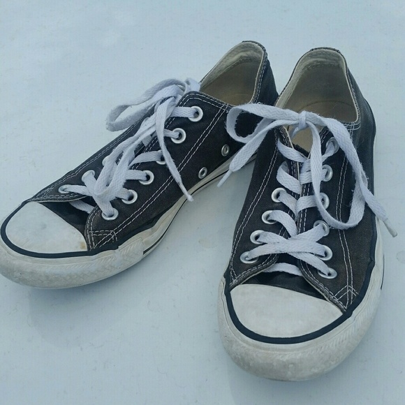 Converse Shoes - Converse Women's Low Top All Star Gray Nice Size 7